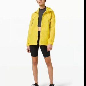Lululemon Clear Intention Jacket Soleil Size 8